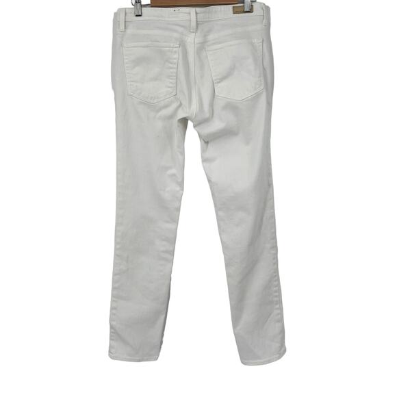 ADRIANO GOLDSCHMIED The Prima Mid Rise Cigarette White Size 30 - Picture 2 of 8